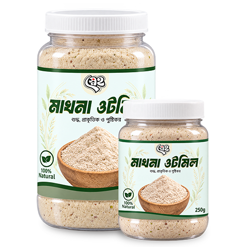 মাখনা ওটমিল – ওটস, মাখনা ও বাদামের পুষ্টিকর মিক্স